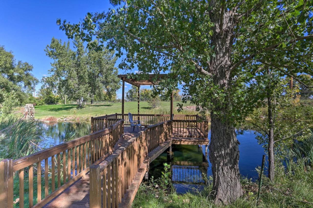 Rustic Spearfish Cabin On 12-Acre Trout Farm 外观 照片